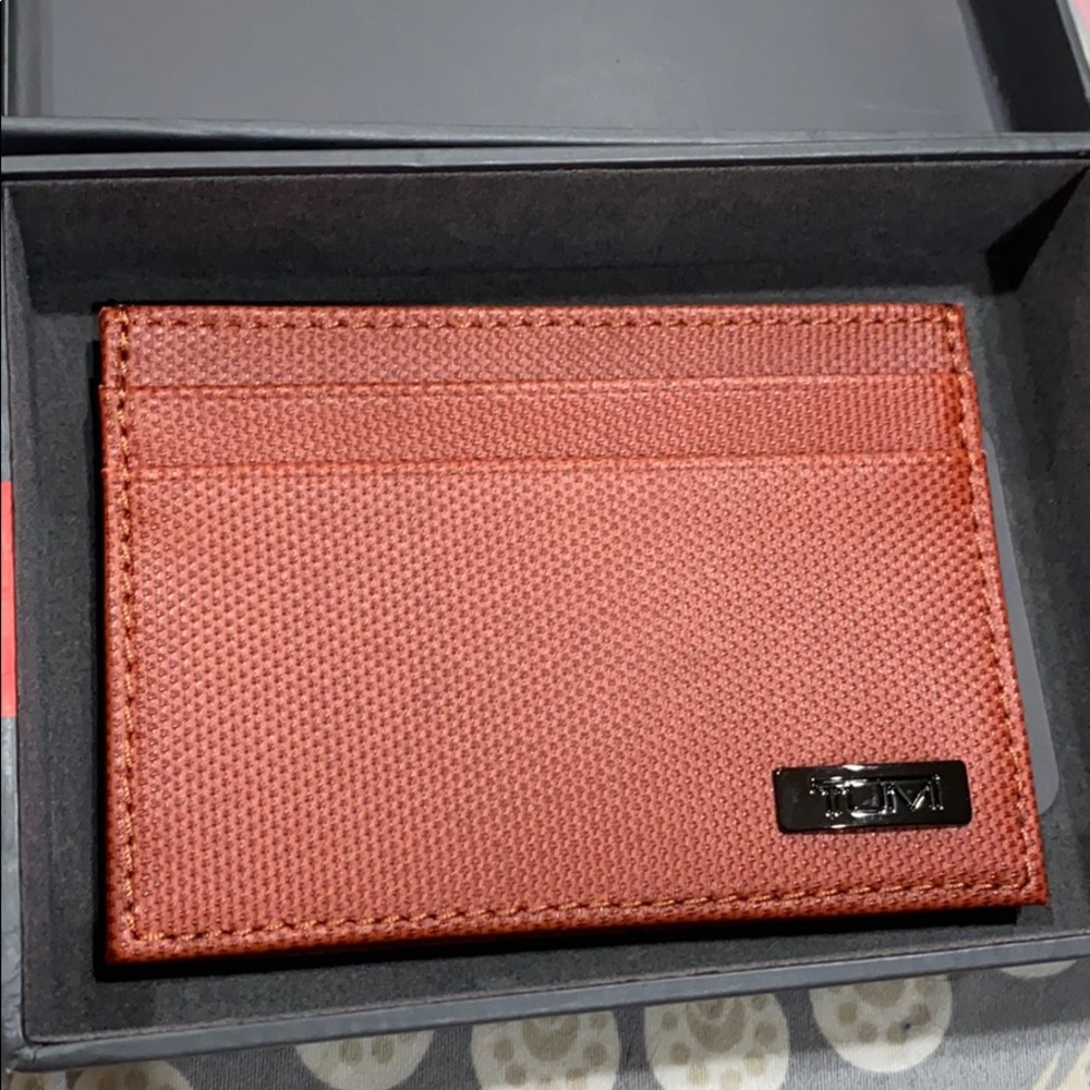 Brand new Tumi card case